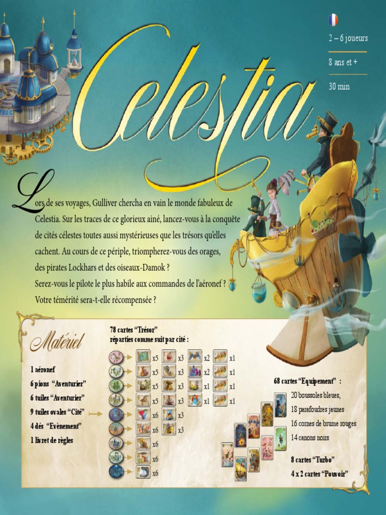 Règles du jeu Celestia | PDF