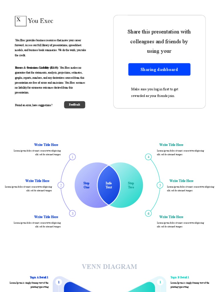 Venn Diagram Template | PDF | Communication | Computing