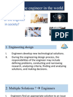 Role of The Engineer in The World