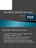 Wynfield Oilfield Services Report