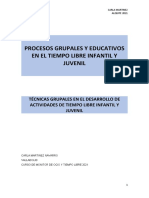 PROCESOS GRUPALES Y EDUCATIVOS EN EL TIEMPO LIBRE INFANTIL Y JUVENIL