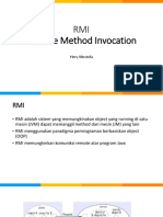 RMI Remote Method Invocation: Hery Mustofa