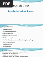 Chapter 2 - Intro. To Data Sciences