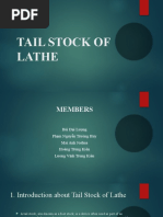 Tail Stock of Lathe