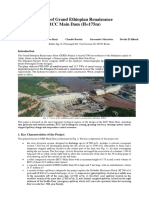 Design of Grand Ethiopian Renaissance, RCC Main Dam