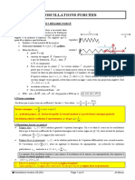 33-201 Méca Oscillations Forcées