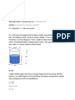 Titik Kunci untuk Dokumen Matematika tentang Fungsi dan Grafik Volume Cangkir Kopi