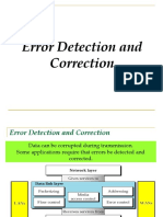 Error Detection and Correction