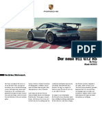 911 GT2 RS Preisliste