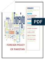 Foreifn Policy of Pakistan