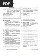 Exercícios Contabilidade Geral - parte 1