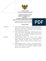 Perbup No 11 Tahun 2022 Tentang Sop Satpol PP Kab. Bone