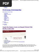 Touch the Future_ Create an Elegant Website With HTML 5 and CSS3 _ PVM Garage