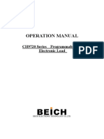 CH9720 Programmable DC Electronic Load Operation Manual