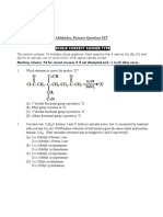 Aldehydes, Ketones Question SET