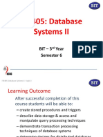 BIT - Semester 6 - University of Colombo - DB Systems 2