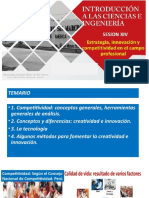 IC - I SEmana 14 Presentaciòn Estrategia, Competitividad, Innovaciòn.