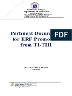 Pertinent Documents For ERF Promotion From TI