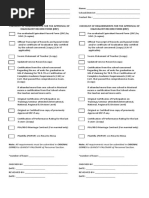 Erf Checklist