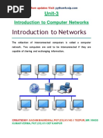 Introduction To Computer Networks