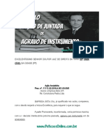 Peticao Juntada Copia Agravo Instrumento Novo CPC