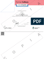 Herramientas y Estrategias para Proyectos Culturales (AUTOGUIADO) - Certificado 3971