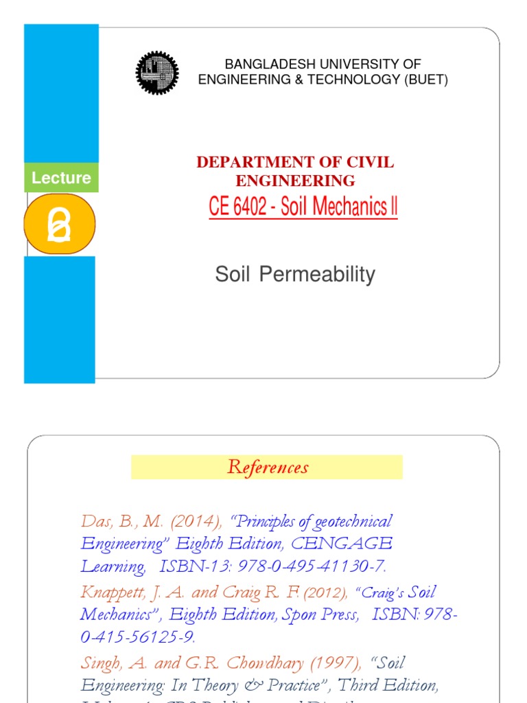 Soil Permeability in Civil Engineering | PDF | Soil Mechanics ...