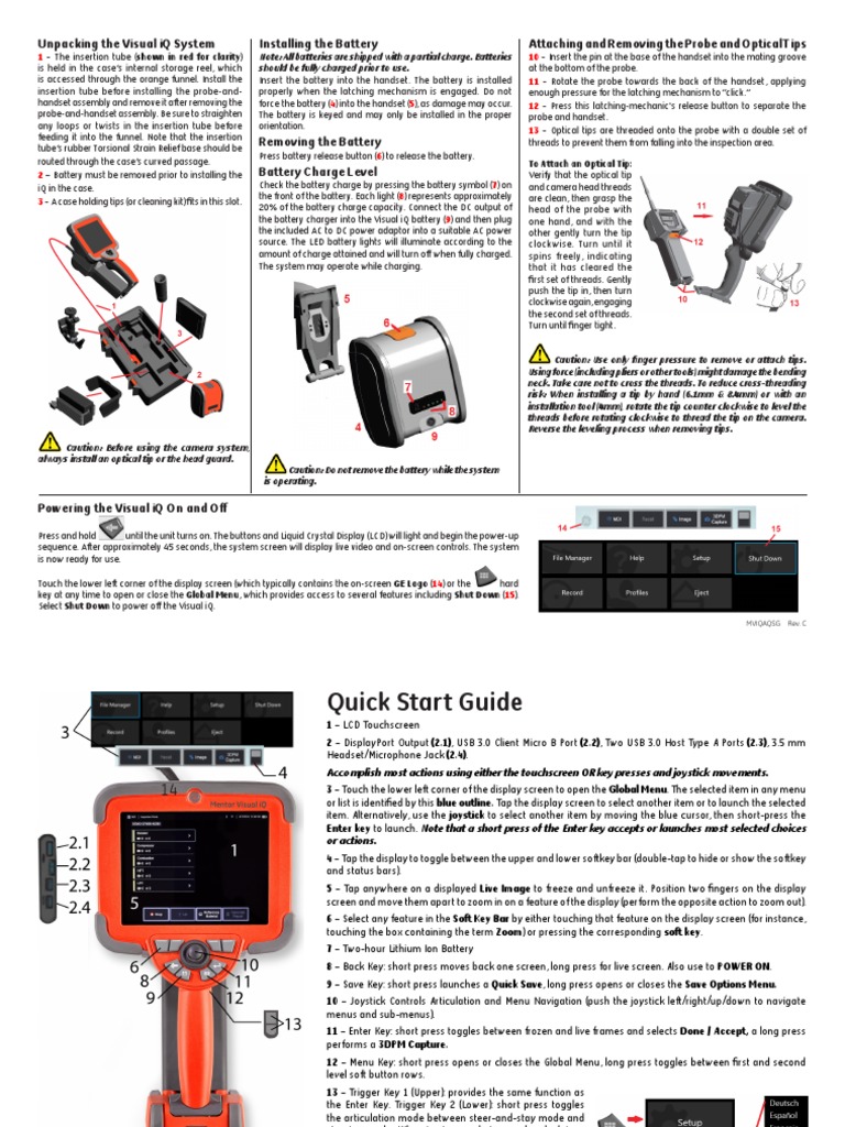 Guiding the User An Instruction Manual for Operating an Endoscopy