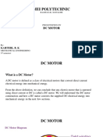 Mei Polytechnic: DC Motor