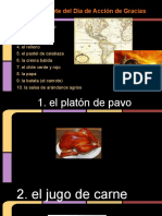 El Dia de Accion de Gracias (El Dia de Pavo)