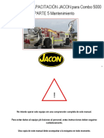 Módulo 5 de Capacitación Jacon Combo5000 Mantenimiento