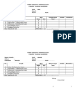 FORM PENILAIAN TILAWAH BIDANG SUARA