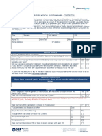 New Employee Medical Questionnaire