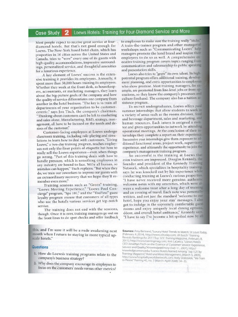 Case Study Training PDF