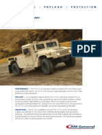 M1100 Series HMMWV: Performance Payload Protection