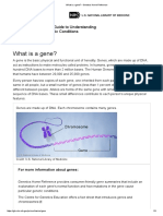 What Is A Gene - Genetics Home Reference