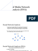 Social Media Network Analysis (SNA)