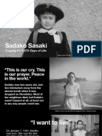 Sadako Sasaki, The Presentation.