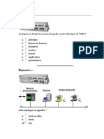 QCM Reseau Informatique