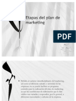 Etapas Del Plan de Marketing