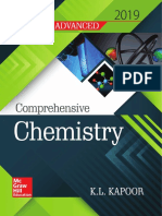 Comprehensive Chemistry for JEE Advanced 2019 by KL Kapoor- Mc Graw Hill