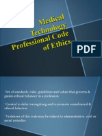 Medical Technology Code of Ethics