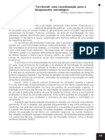 Ordenamento Territorial: Uma Conceituação para o Planejamento Estratégico - Antonio Carlos Robert Moraes