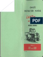 Land Rover Serie II Workshop Manual 1958 - Eng