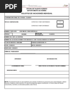 Modelo de Solicitud de Vacaciones