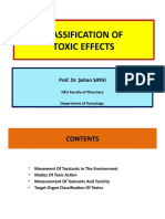 Classification of Toxic Effects 2
