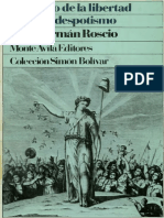 Juan Germán Roscio El triunfo de la libertad sobre el despotismo