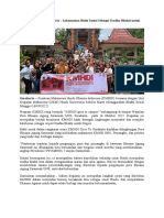 Rilis Kegiatan Sosialisasi Dan Bakti Sosial Kmhdi - Surakarta