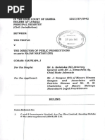 Order 53 HCR, Cap 27 | PDF | Interlocutory Appeal | Judge