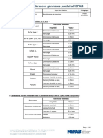 Tolerances Palette